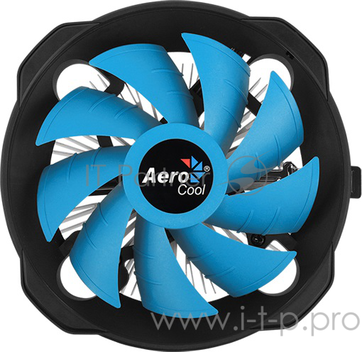 Кулер Aerocool BAS AUG Soc-FM2+/AM2+/AM3+/AM4/1150/11 4-pin 14.8-26.3dB Al+Cu 125W 361gr Ret