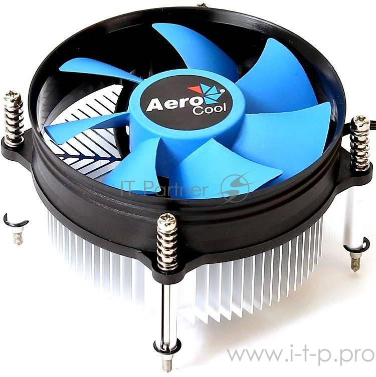 Кулер Aerocool BAS AUG Soc-FM2+/AM2+/AM3+/AM4/1150/11 4-pin 14.8-26.3dB Al+Cu 125W 361gr Ret