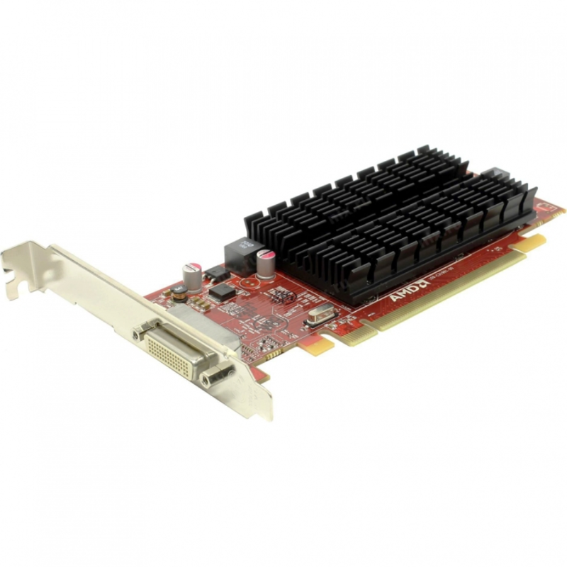 FirePro 2270 X16 512MB Dual O/P, DVI/VGA/DP, Full Height/Low profile brackets, 1 x DMS59 pin to Dual DVI-I cable adapter, 2 x DVI-VGA adapters, Passive Cooling, 512MB DDR3, PCI-E(x16) 2.1 (100-505651/100-505971) RTL {5