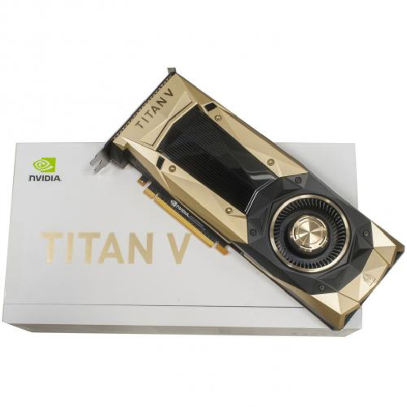 (Графический ускоритель) TITAN V (MSIP-REM-NVA-PG500) GV100 12Gb HBM2 PCI-E 3.0 , RTL {4}