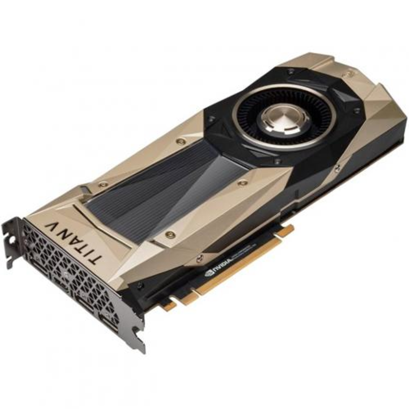 (Графический ускоритель) TITAN V (MSIP-REM-NVA-PG500) GV100 12Gb HBM2 PCI-E 3.0 , RTL {4}