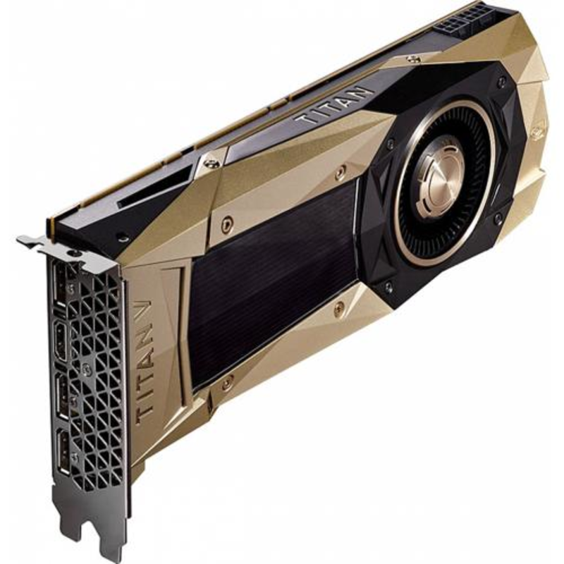 (Графический ускоритель) TITAN V (MSIP-REM-NVA-PG500) GV100 12Gb HBM2 PCI-E 3.0 , RTL {4}