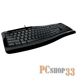 Клавиатура Microsoft Comfort Curve Keyboard 3000 3TJ-00012, 104+4кн., черный (USB)