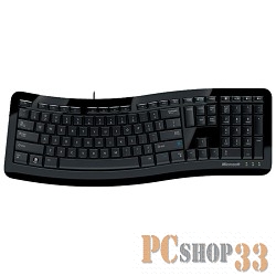Клавиатура Microsoft Comfort Curve Keyboard 3000 3TJ-00012, 104+4кн., черный (USB)