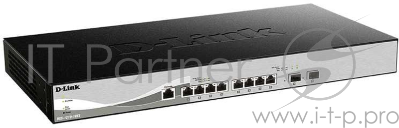 Коммутатор D-Link DXS-1210-10TS 8G 2SFP+ настраиваемый