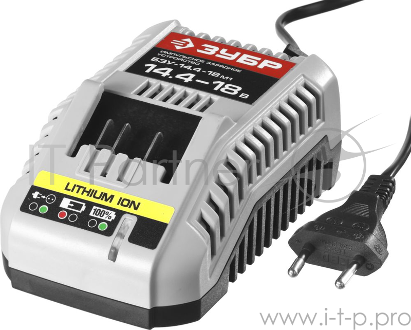 Зарядное устройство ЗУБР БЗУ-14.4-18 М1 мастер импульс универсальное интелектуальное 14-18В