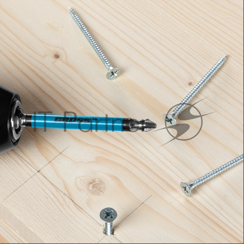 GROSS Набор бит Ph2x90, сталь S2, 10шт //GROSS 11263