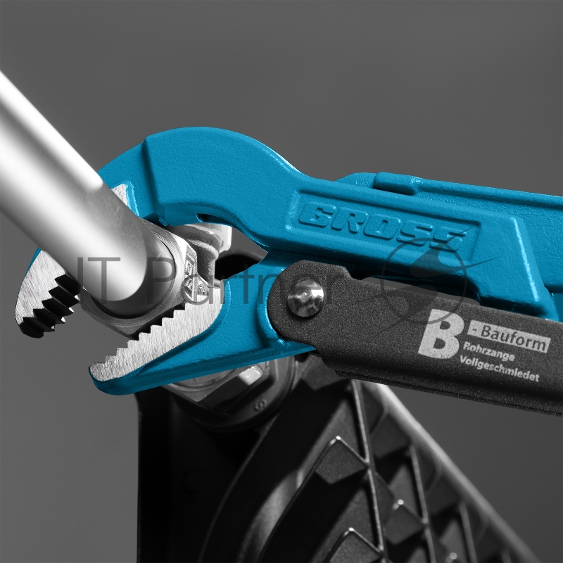 GROSS Ключ трубный рычажный, №1, 1, цельнокованый, CrV , тип B//Gross 15621