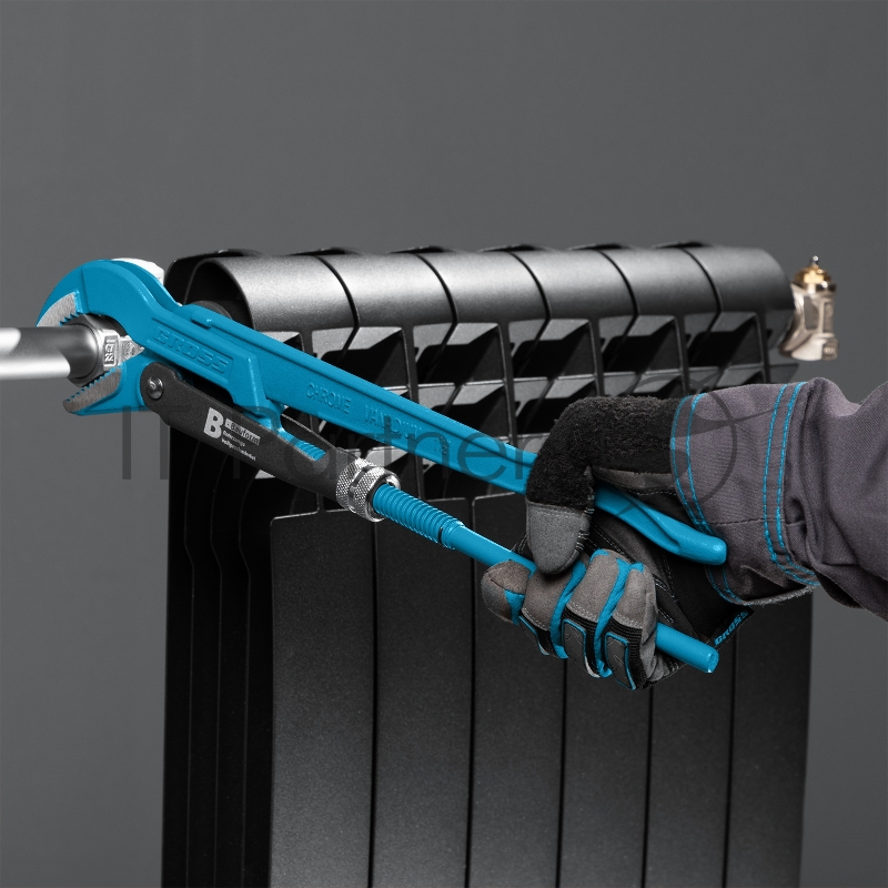 GROSS Ключ трубный рычажный, №1, 1, цельнокованый, CrV , тип B//Gross 15621