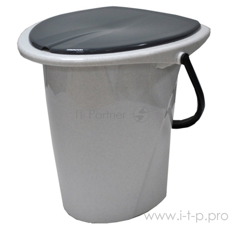 Ведро-туалет INGREEN ING30001МР-7РS мраморный (в уп. 7 шт)