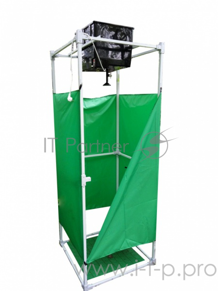 Душ дачный ЭлБЭТ с ЭВБО-55, ручная регулировка температуры (2 места)