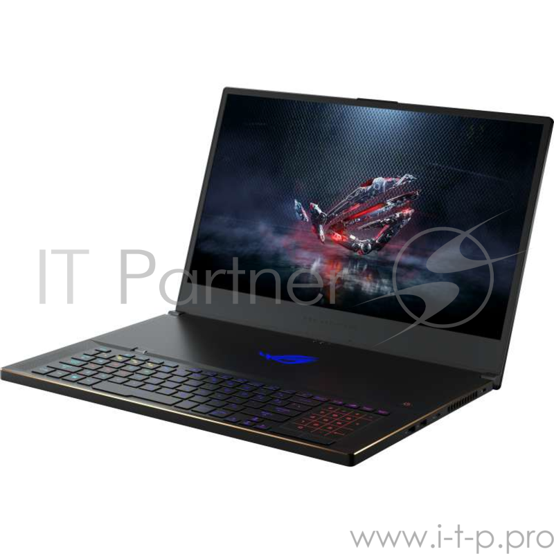 Ноутбук Asus GX701GXR-H6096T i7-9750H (2.6)/32G/1T SSD/17.3FHD AG IPS 240Hz/NV RTX2080 8G/noODD/Win10 Black, Metal + мышь, камера FHD