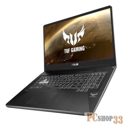 Ноутбук Asus FX705DD-AU036T AMD Ryzen 5-3550H (2.1)/8G/512G SSD/17.3FHD AG IPS/NV GTX1050 3G/noODD/Win10 Gunmetal, Metal