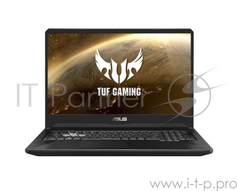 Ноутбук Asus FX705DD-AU087 AMD Ryzen 7-3750H (2.3)/16G/512G SSD/17.3FHD AG IPS/NV GTX1050 3G/noODD/noOS Gunmetal, Metal