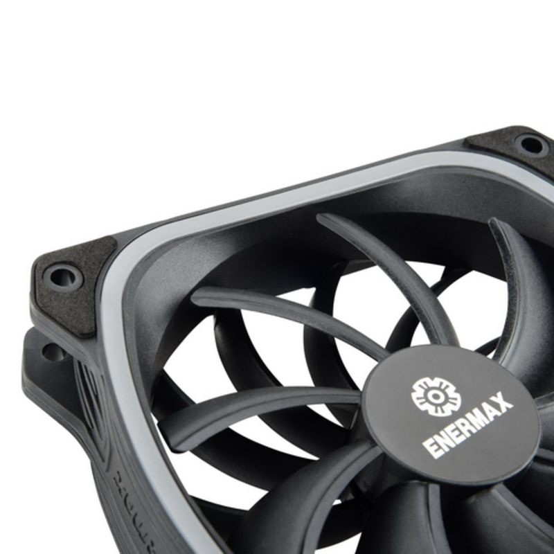 Кулер для корпуса UCSQARGB12P-BP3 SquA, 120mm x 3, 300~1500rpm, 24.53~68.27CFM, 12~23dBA, PWM, RGB (3 PACK)