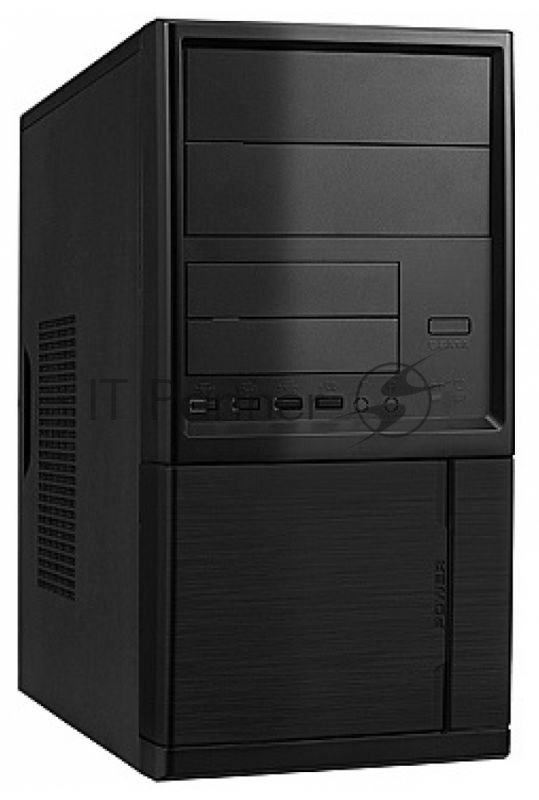 Корпус LinkWorld 727-21 (2) IRU черный без БП mATX 2xUSB3.0 audio