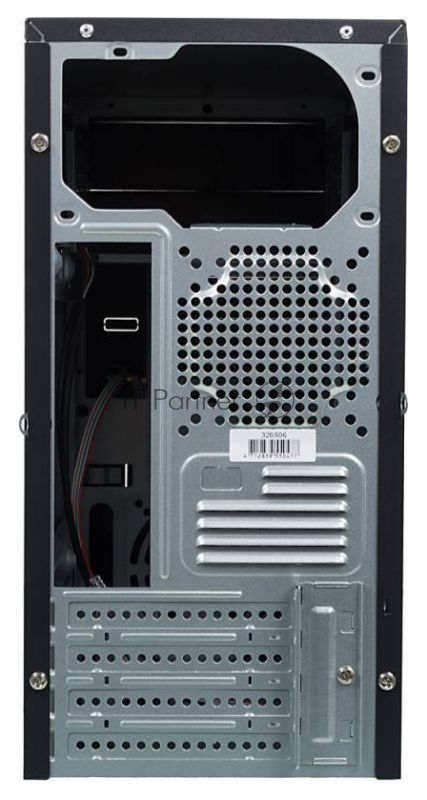 Корпус LinkWorld 727-21 (2) IRU черный без БП mATX 2xUSB3.0 audio