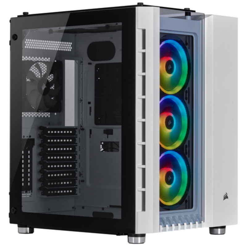 Корпус Crystal Series 680X RGB CC-9011169-WW Mid-Tower, Tempered Glass Smart Case — White