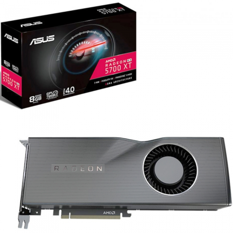Видеокарта Asus RX5700XT-8G /NAVI10 XT,HDMI,DP*3,8G,D6 RTL {5}