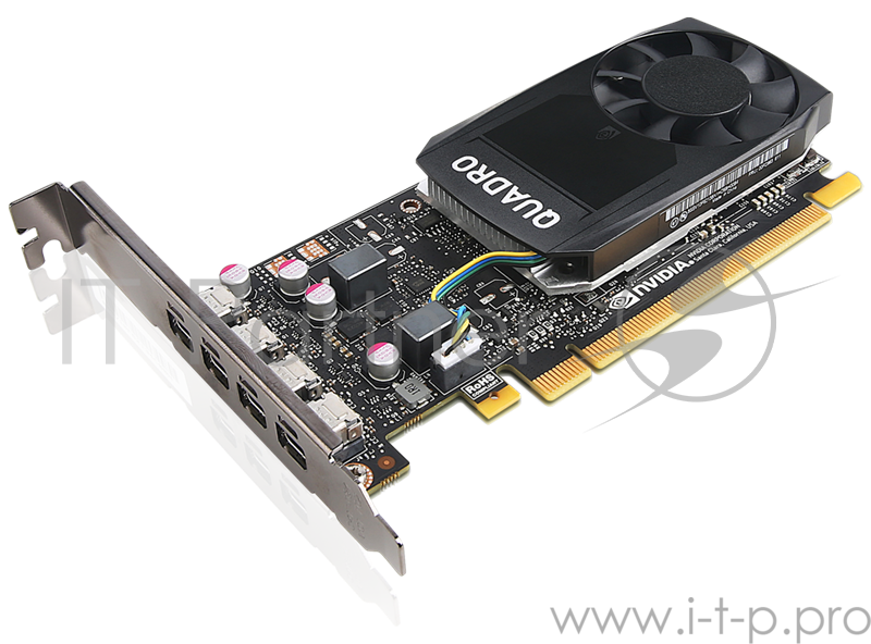 Видеокарта ThinkStation Nvidia Quadro P1000 Graphics Card with HP Bracket