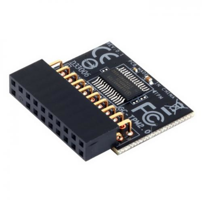 Модуль защиты инф.GC-TPM2.0, TPM header key, LPC bus, (for Intel 200/100/8/9/99 series, AMD AM4, FM2 series) OEM