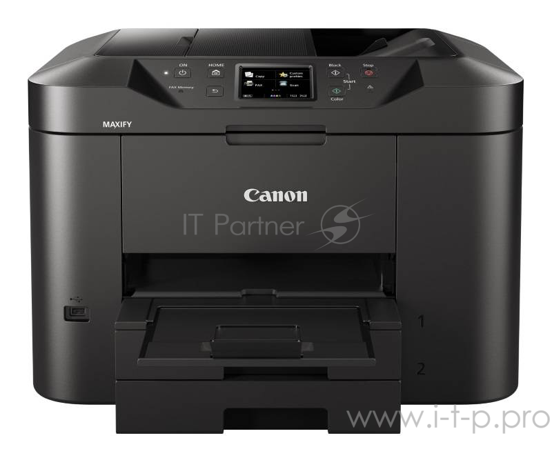 Принтер МФУ струйный Canon Maxify MB2740 (0958C007) A4 Duplex WiFi USB RJ-45 черный