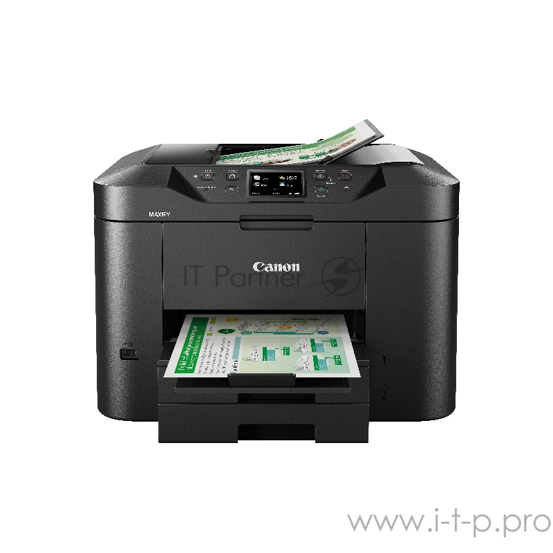Принтер МФУ струйный Canon Maxify MB2740 (0958C007) A4 Duplex WiFi USB RJ-45 черный