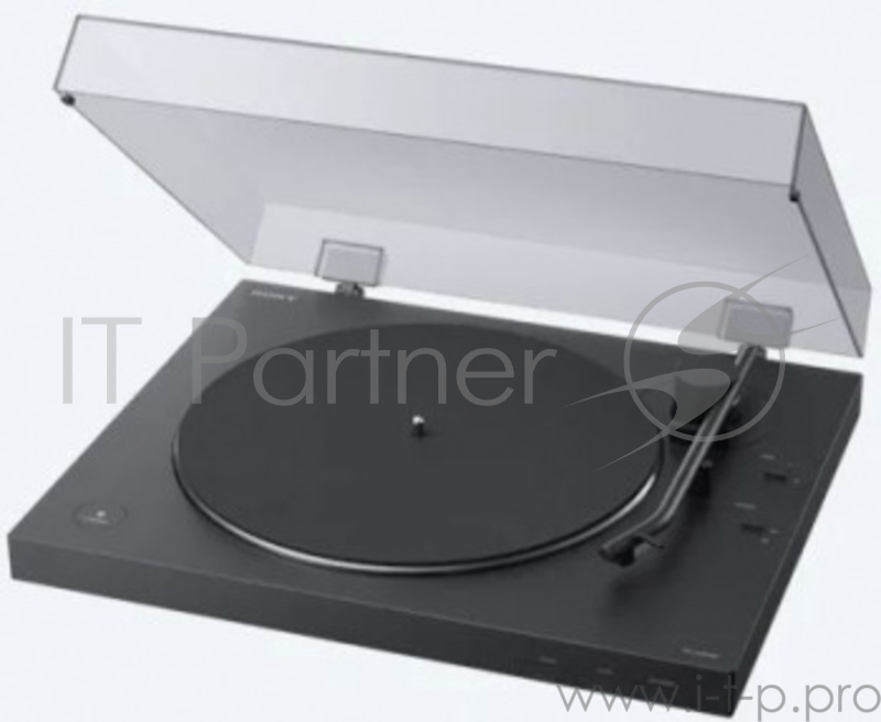 Проигрыватель винила Sony PS-LX310BT частично автоматический черный