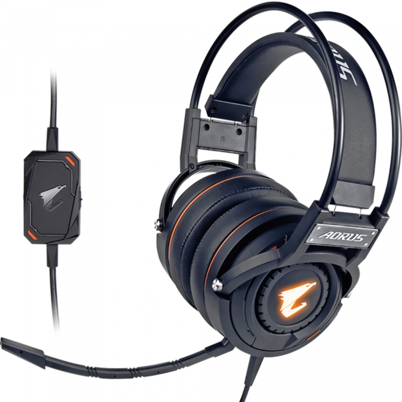 Гарнитура AORUS H5/USB HEADSET/CIR/MIC/B (GP-AORUS H5) RTL {5}