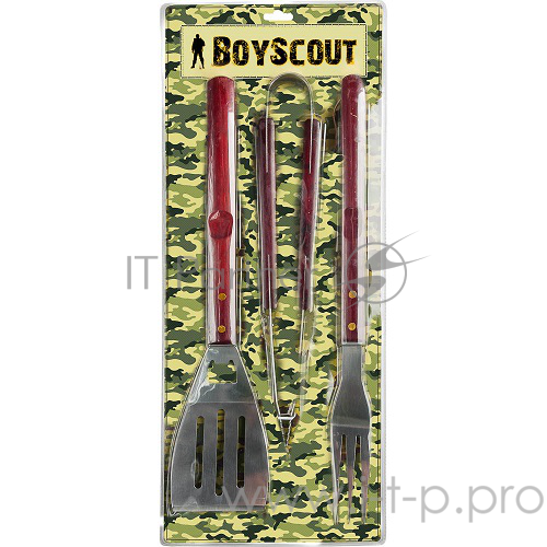 Набор походный BOYSCOUT 61318 (вилка, лопатка, щипцы) / 6