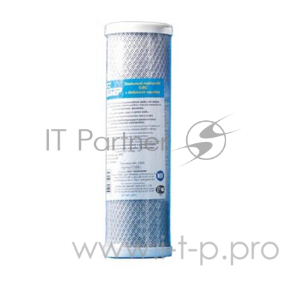 Картридж Гейзер СВС 0.6 SL-10-Ag карбонблок с серебром арт.27006 (уп-ка 20шт)