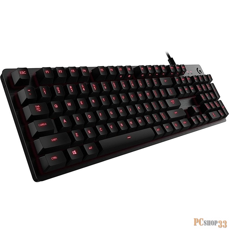 Клавиатура Logitech G413 Carbon 920-008309, подсветка, черный (USB2.0)