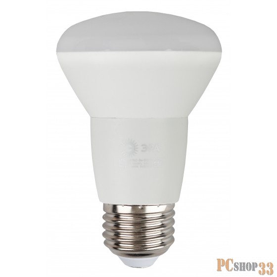 ЭРА Б0019082 ECO LED R63-8W-827-E27 Лампа ЭРА (диод, рефлектор, 8Вт, тепл, E27)