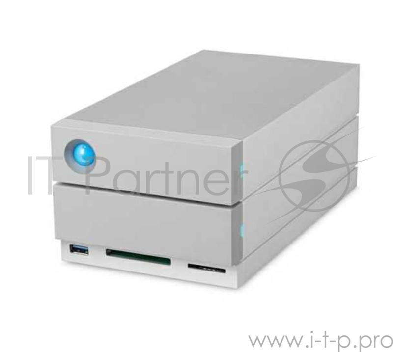 Накопитель на жестком магнитном диске LaCie Внешний жесткий диск LaCie STGB28000400 28TB 2big Dock Thunderbolt3 3,5 2 Thunderbolt3, 1USB 3.1, 1DisplayPort, 1USB 3.0 (type A), 1 SD card, 1CF card, 7200RPM cable included