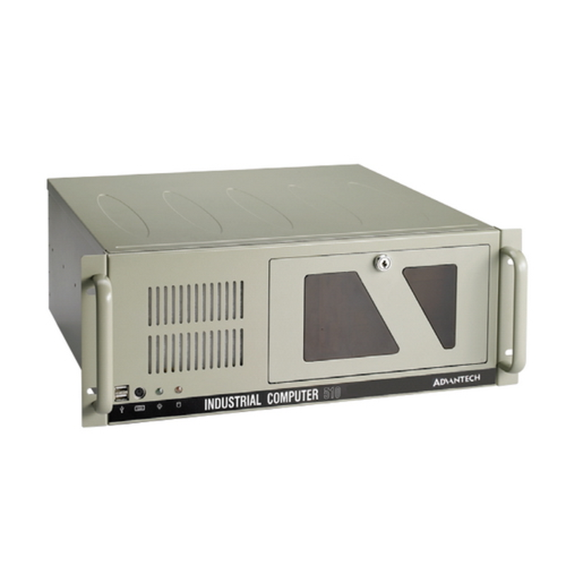 IPC-510MB-00XCE 4U Rackmount Chassis, ATX, Отсеки: 3*5.12 + 2*3.5, 7xFullHeight ExpSlots, 1x fan, Размер (ШВГ): 482x177x450mm, w/o PSU Advantech