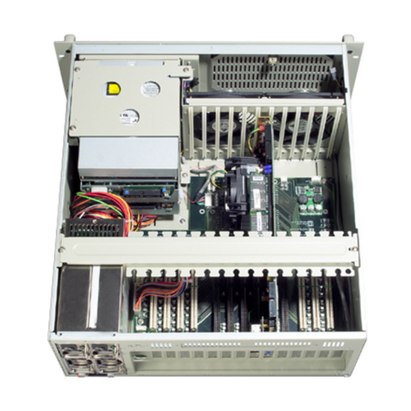 IPC-610BP-00XHE Корпус 4U 14-Slot Rack-mount Chassis, w/o backplane, 2x 9cm/ 85 CFM ball-bearing system fans, w/o PSU Advantech