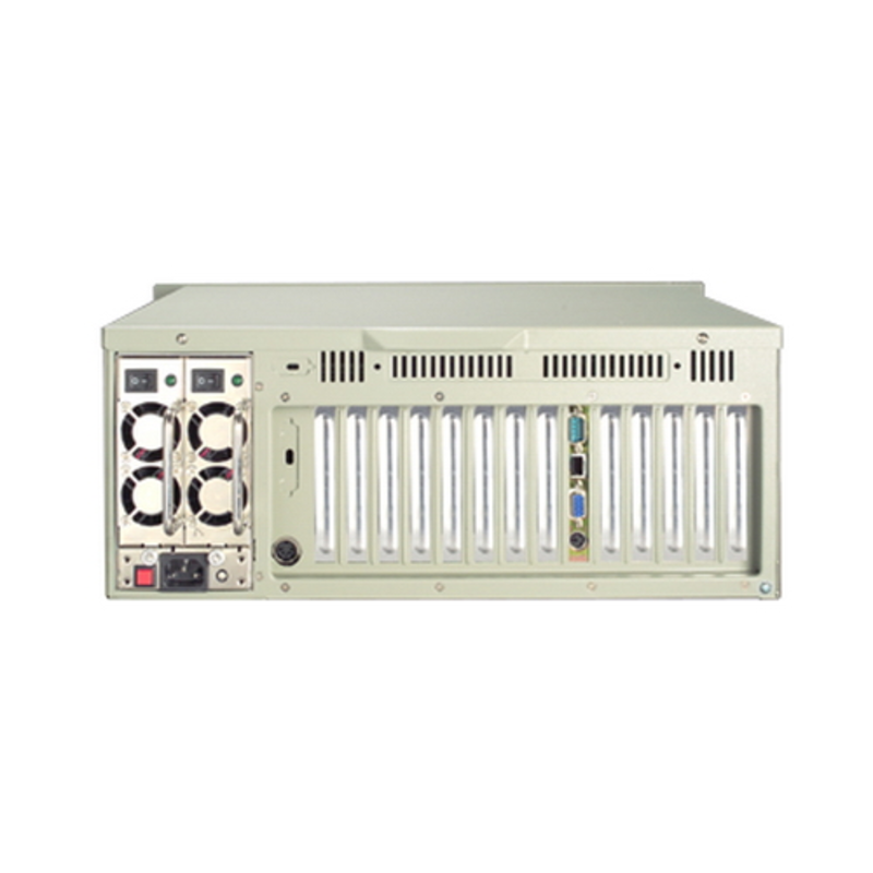IPC-610BP-00XHE Корпус 4U 14-Slot Rack-mount Chassis, w/o backplane, 2x 9cm/ 85 CFM ball-bearing system fans, w/o PSU Advantech