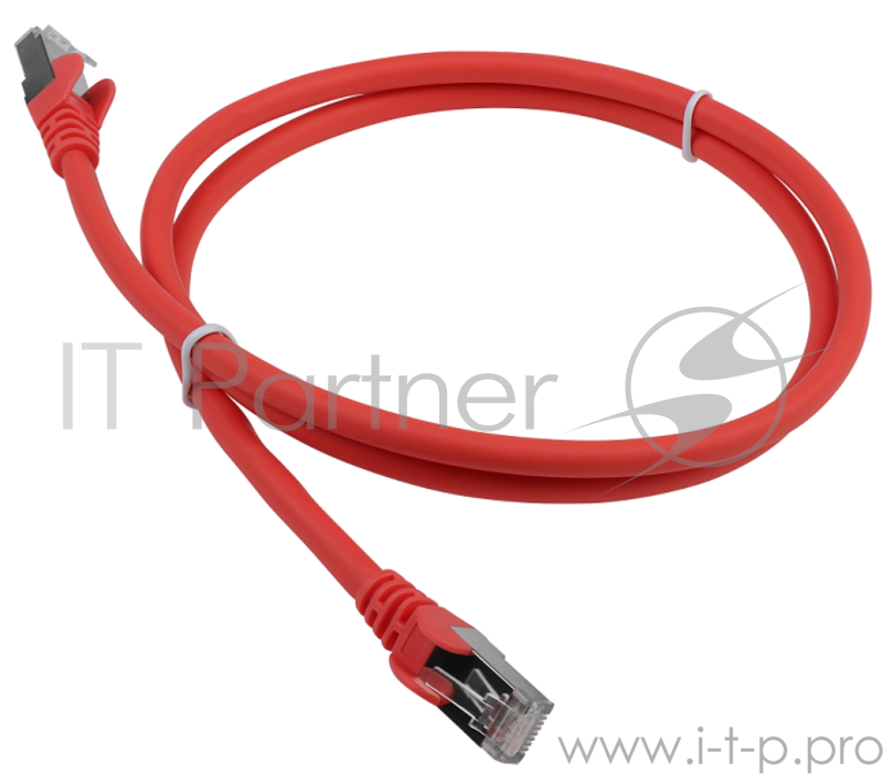 Патч-корд Lanmaster LAN-PC45/S6A-5.0-RD вилка RJ-45-вилка RJ-45 кат.6А 5м красный LSZH