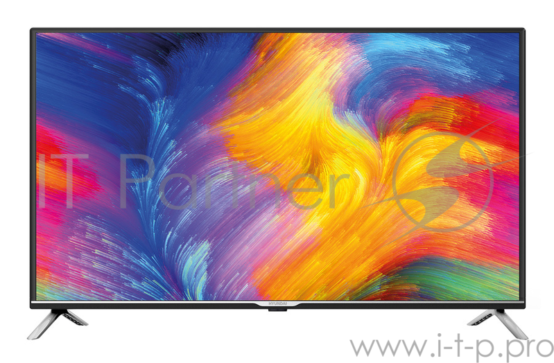 Телевизор LED Hyundai 40 H-LED40ET3001 черный/серебристый/FULL HD/60Hz/DVB-T2/DVB-C/DVB-S2/USB (RUS)