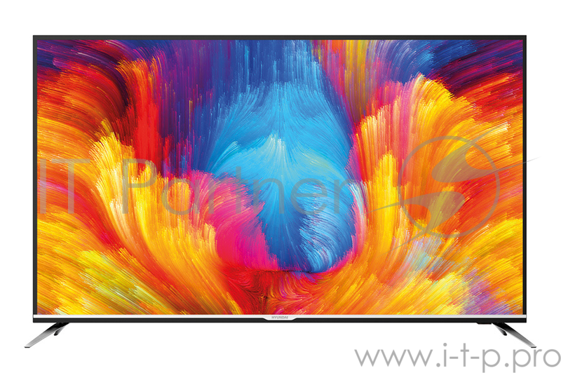 Телевизор LED Hyundai 55 H-LED55ET3001 черный/FULL HD/60Hz/DVB-T2/DVB-C/DVB-S2/USB (RUS)