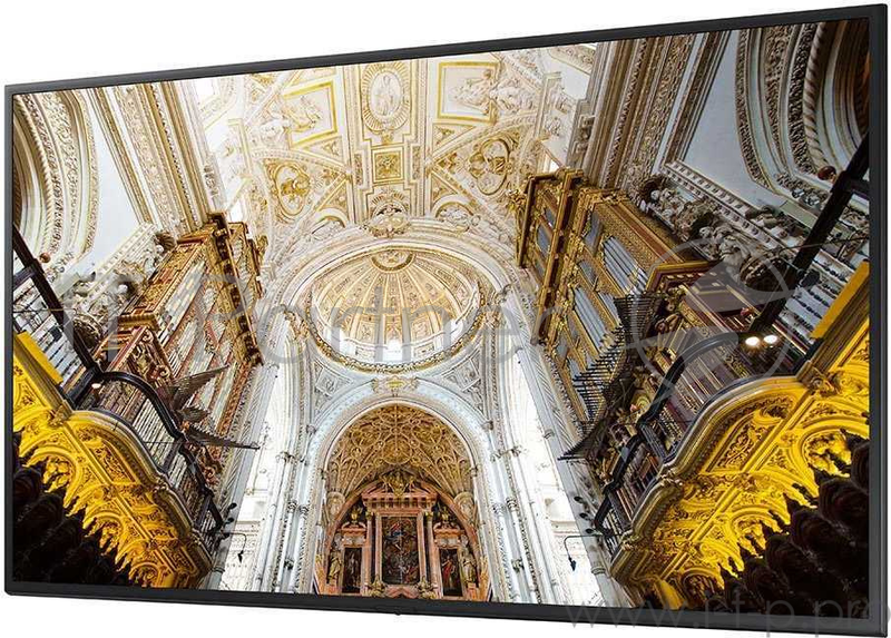 Панель Samsung 98 QM98N черный E-LED BLU LED 6ms 16:9 DVI HDMI M/M матовая Pivot 4000:1 500cd 178гр/178гр 3840x2160 USB 77.1кг