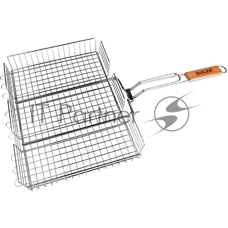 Решетка-гриль Diolex DX-G1101 глубокая 41x31cm (сталь с хромированным покрытием)