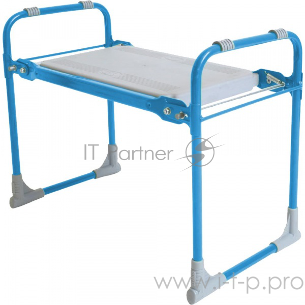 Скамейка садовая НИКА складная СК голубая
