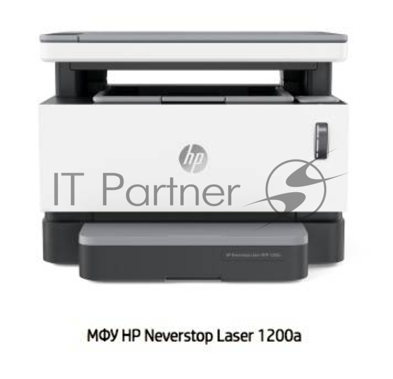 МФУ лазерный HP Neverstop Laser 1200a (4QD21A) A4 белый/серый