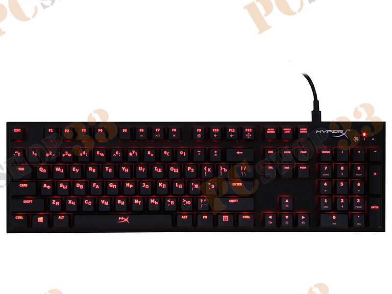 Клавиатура Kingston HyperX Alloy FPS HX-KB1BL1-RU/A5, подсветка, черный (USB2.0)