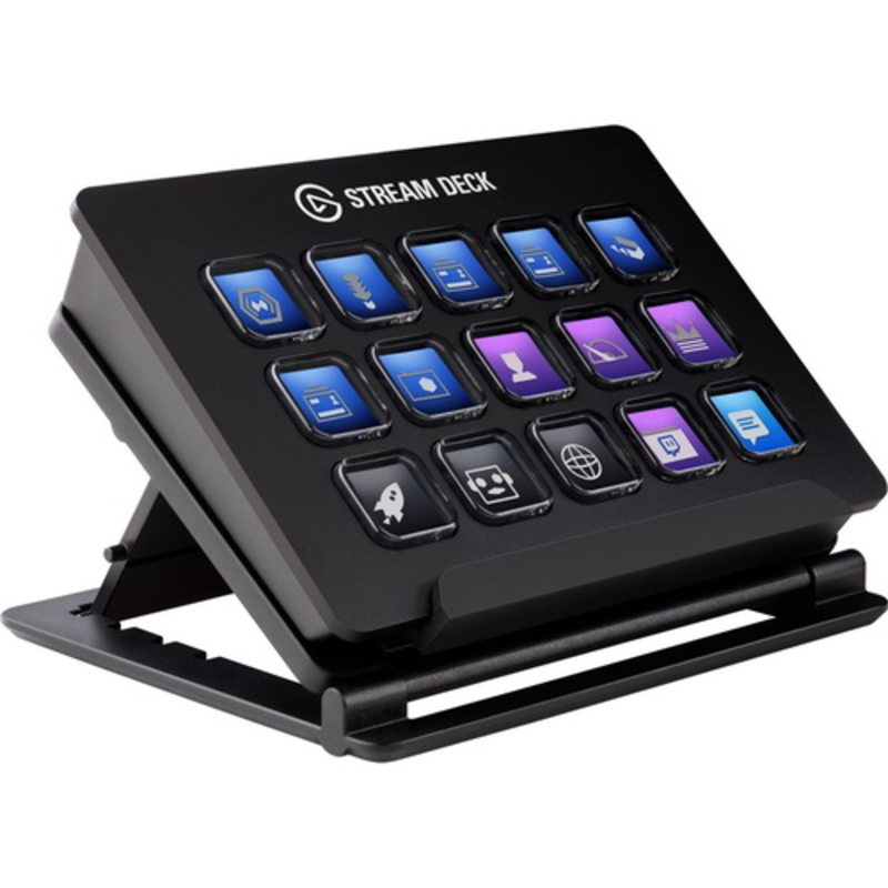 Плата видеозахвата Elgato Stream Deck 15 программируемых LCD-клавиш, RTL, 10GAA9901