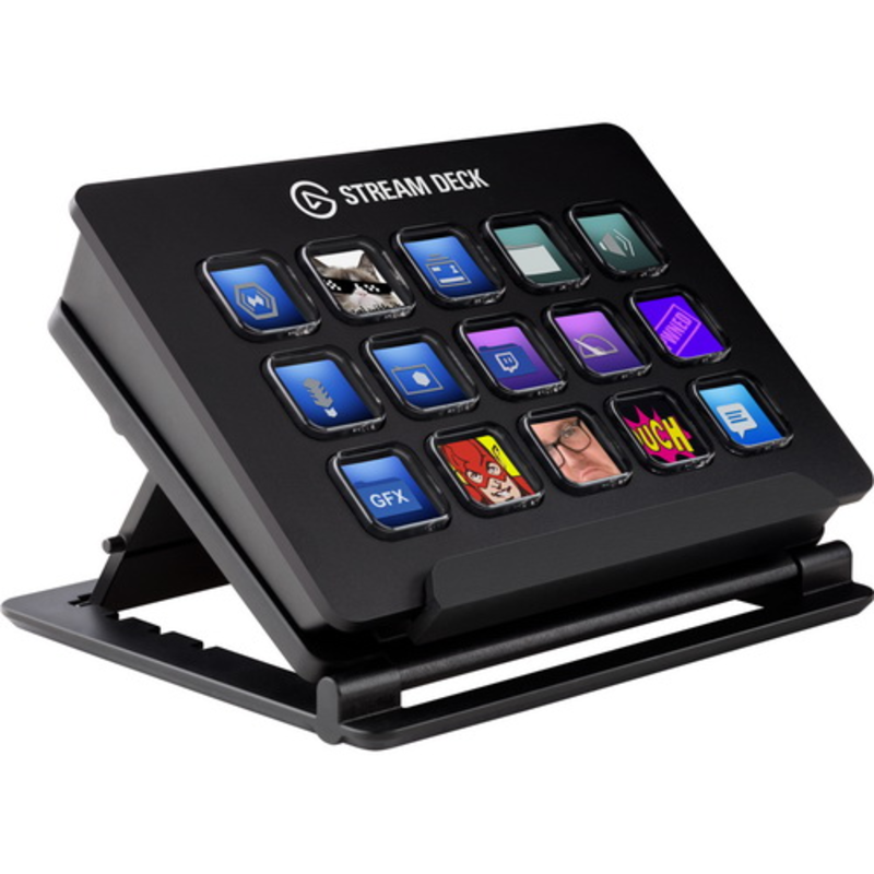 Плата видеозахвата Elgato Stream Deck 15 программируемых LCD-клавиш, RTL, 10GAA9901