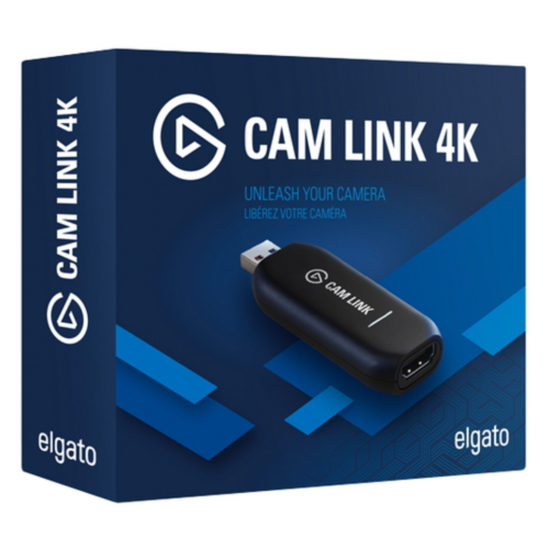Плата видеозахвата Elgato Cam Link 4k, HDMI streamer, 3840x2160 up to 30 fps/1920x1080 up to 60fps, USB3.0, RTL {20}