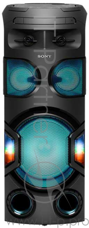 Минисистема Hi-Fi Sony MHC-V72D черный/CD/CDRW/FM/USB/BT