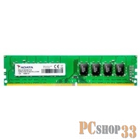 Модуль памяти A-Data DDR4 DIMM 4Гб AD4U2400J4G17-S {PC4-19200, 2400MHz}